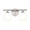 Z-Lite Neoma Vanity, 2-Light, 13.5 In.W x 6.75 In.L x 7.25 In.H, Brushed Nickel  /Opal Etched 1100-2V-BN - alternate 1
